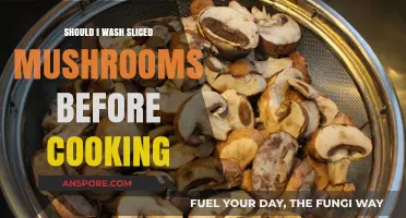 Should You Wash Sliced Mushrooms Before Cooking? Expert Tips