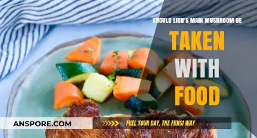 Should You Take Lion's Mane Mushroom with Food? Expert Insights