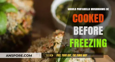 Should You Cook Portobello Mushrooms Before Freezing? Tips & Tricks