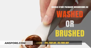 Washing vs. Brushing: Best Practices for Store-Packaged Mushrooms