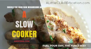 Slow Cooker Mushroom Magic: Raw to Ready Safely and Easily
