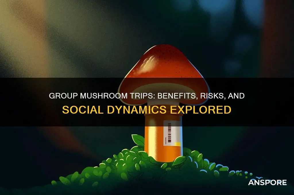 should you do mushrooms in groups