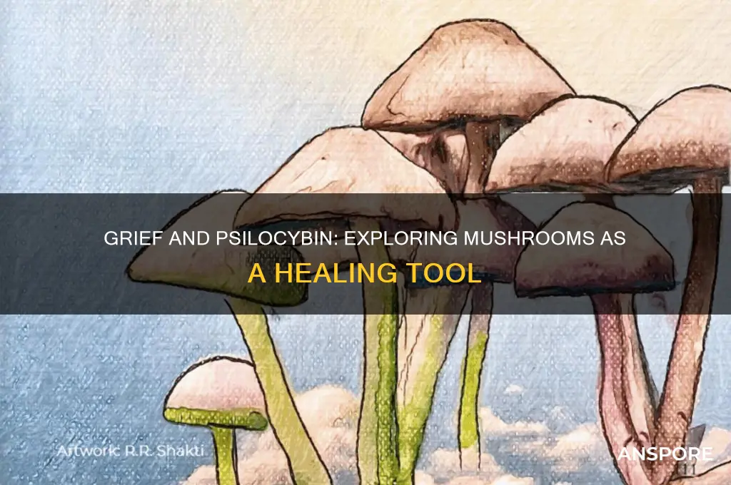 should you do mushrooms while greiving