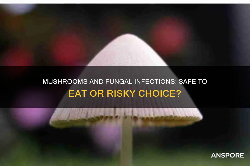 should you eat mushrooms if you have a fungal infection