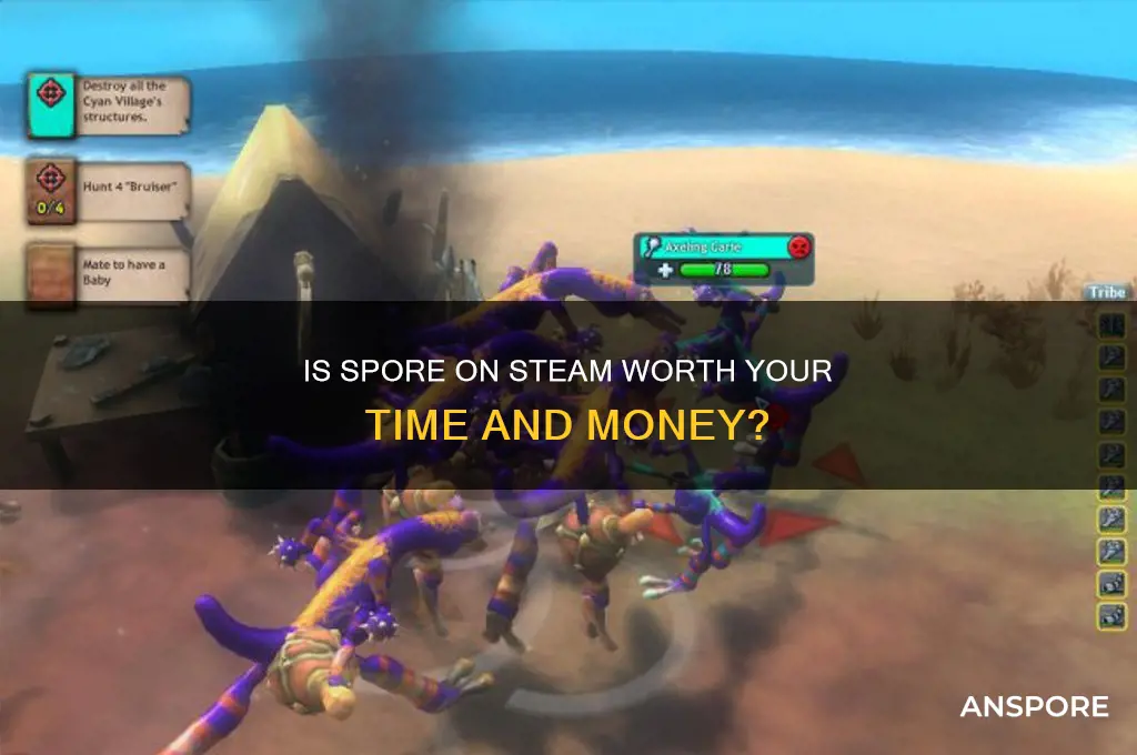 should you get spore from steam