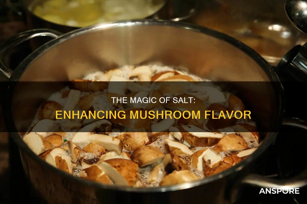 should you salt mushrooms