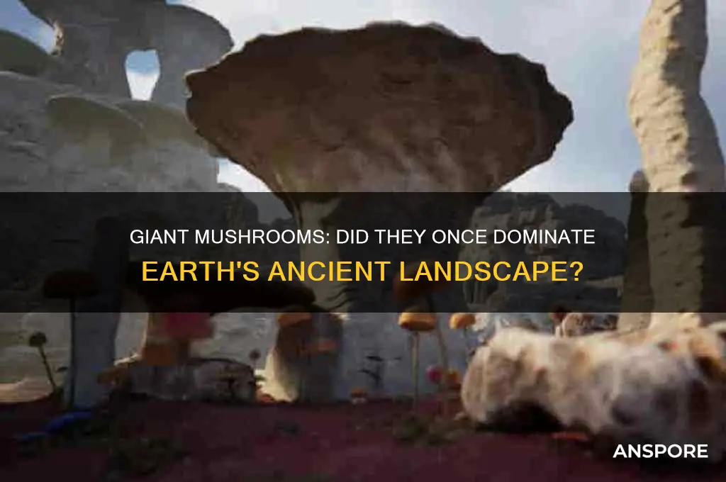 was earth covered by giant mushrooms