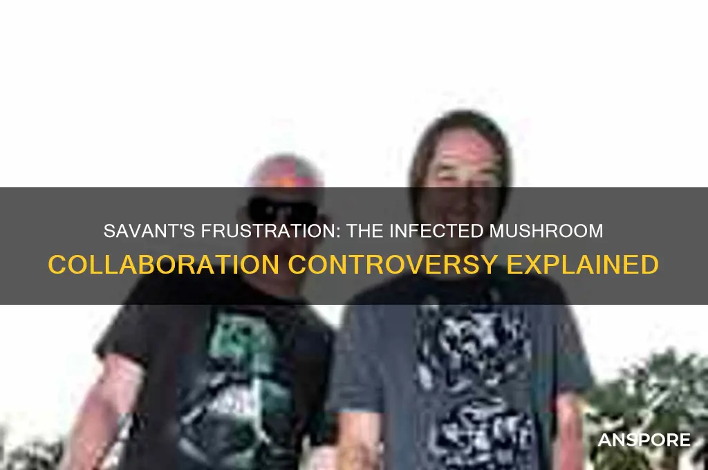 was savant upset with infected mushroom