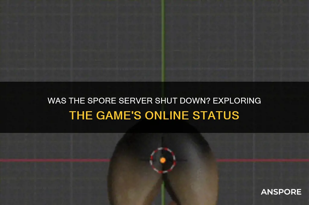 was the spore server shut down