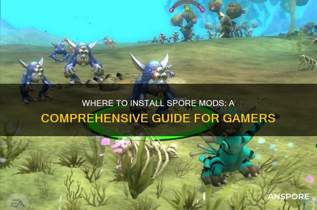 were do you put spore mods