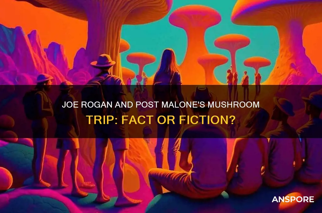 were joe rogan and post malone on mushrooms