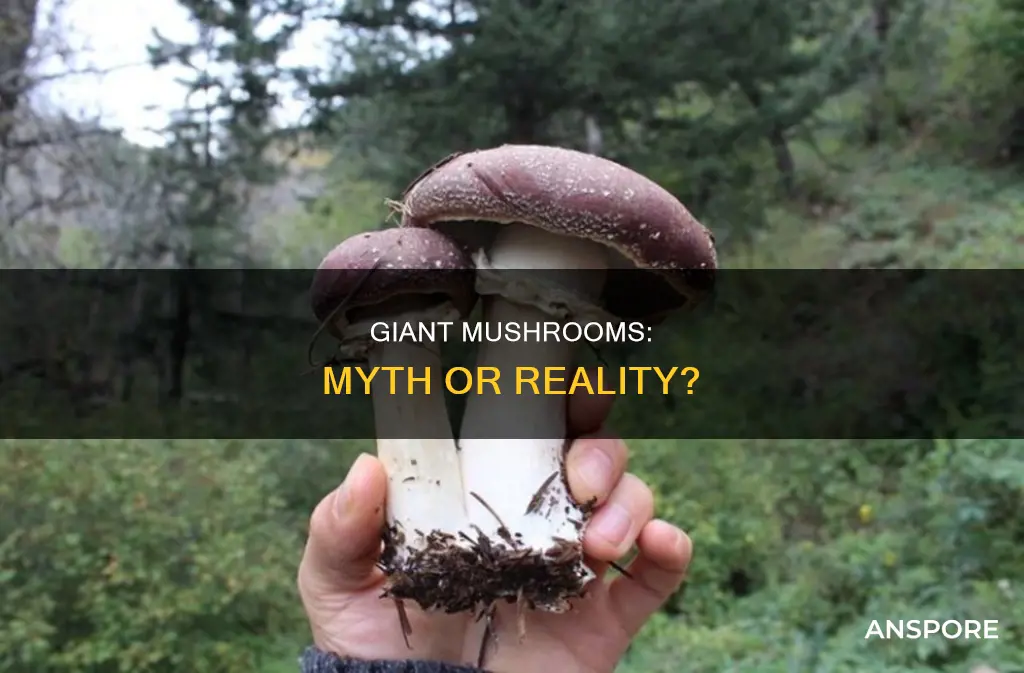 were there ever giant mushrooms