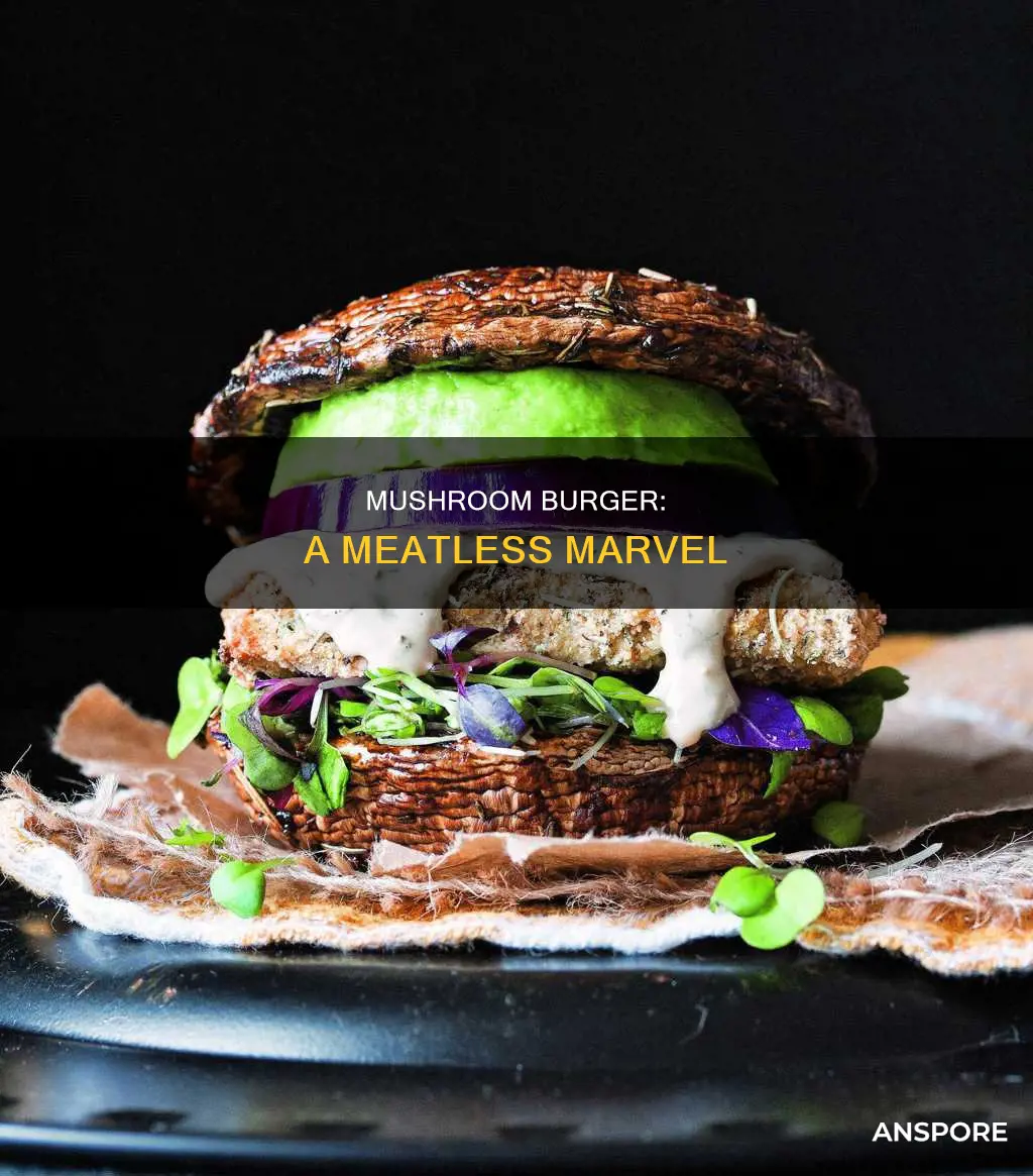 what a burger mushroom burger