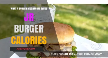 Mushroom Swiss Jr Burger Calories: A Nutritional Breakdown