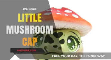 Adorable Mushroom Cap: Tiny Wonders of Nature's Whimsical Design