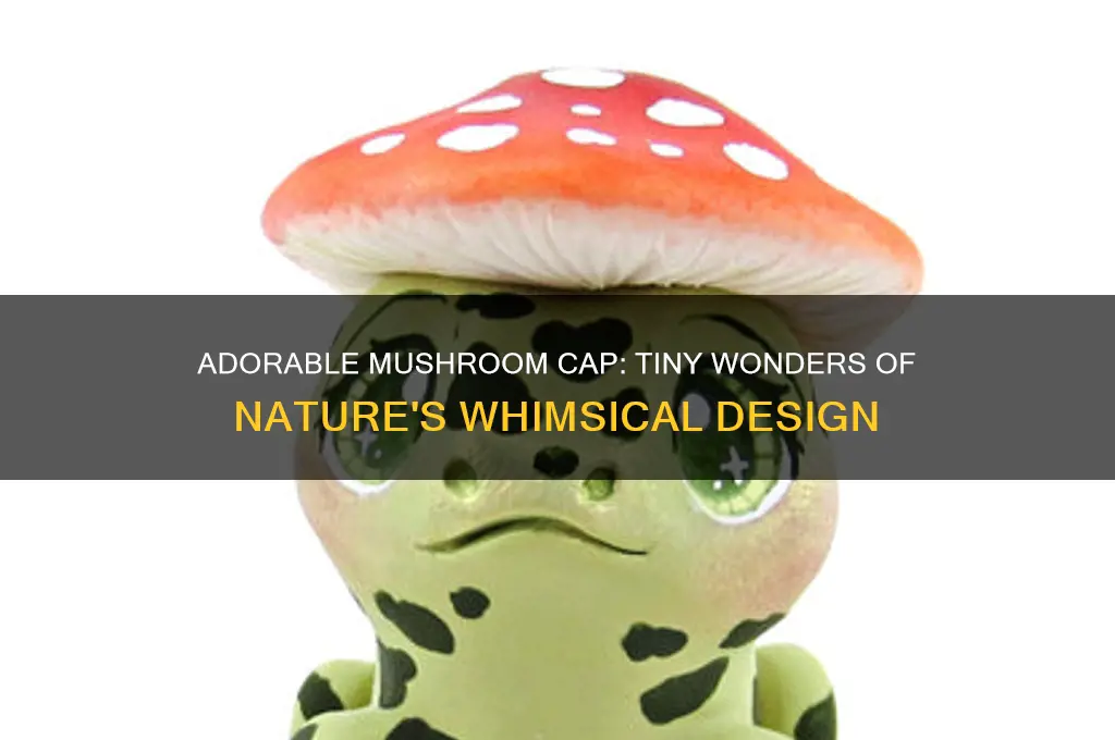 what a cute little mushroom cap