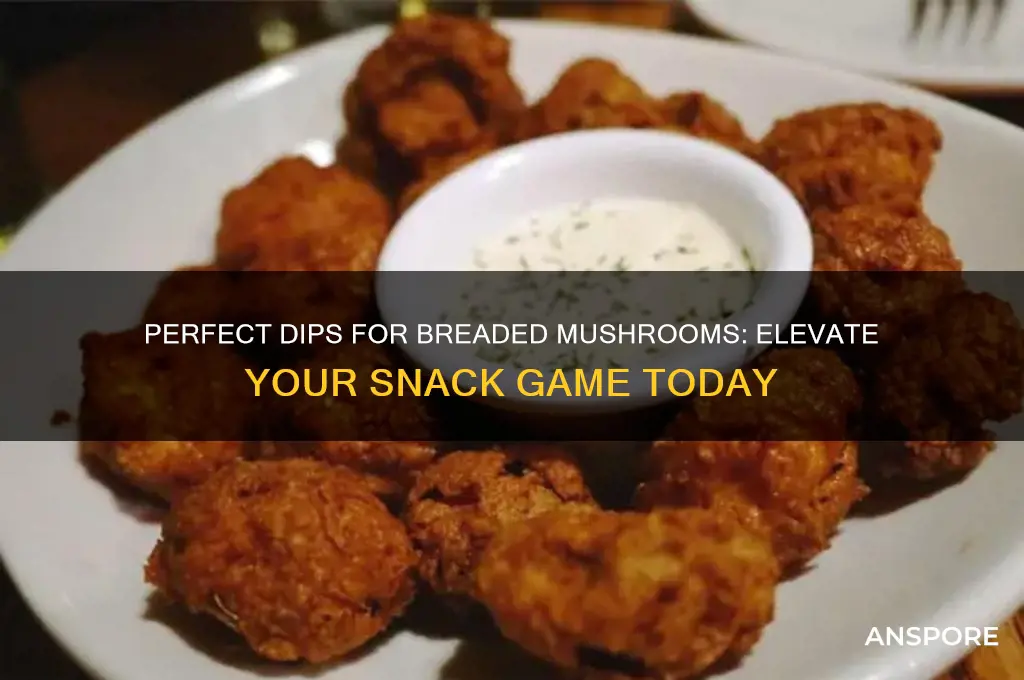 what a good dip for breaded mushrooms