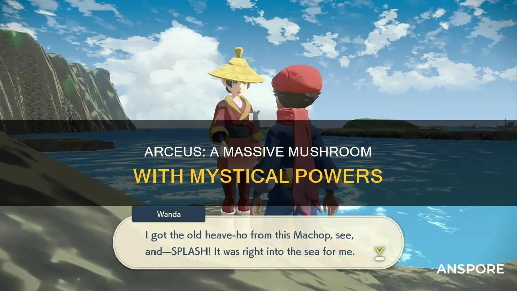 what a massive mushroom arceus