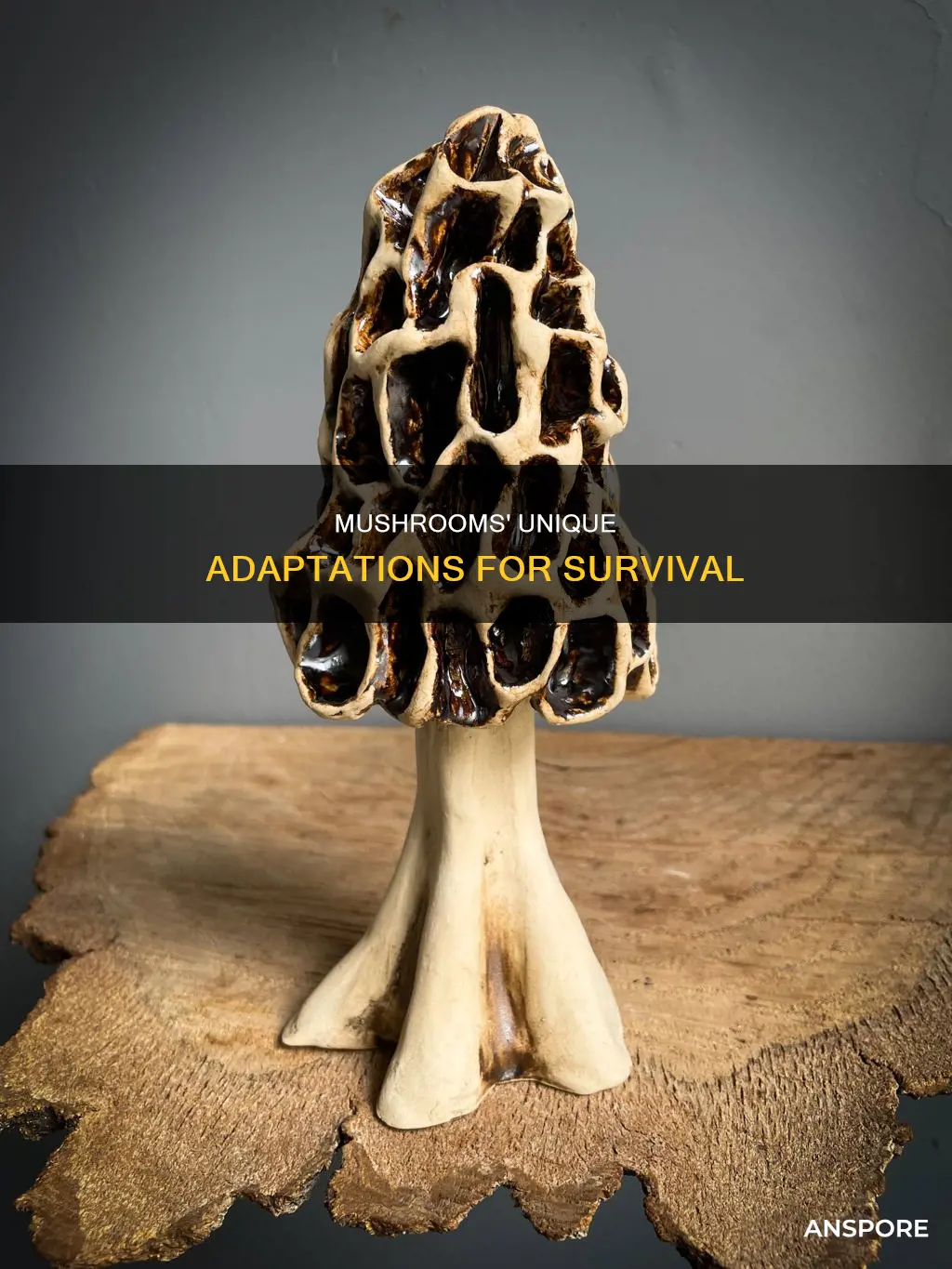 what adaptations do mushrooms have