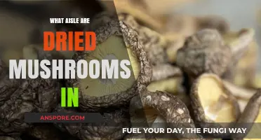 Finding Dried Mushrooms: Aisle Location Guide for Grocery Shoppers