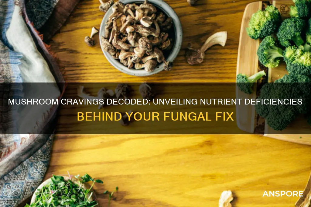 what am i deficient in if i crave mushrooms
