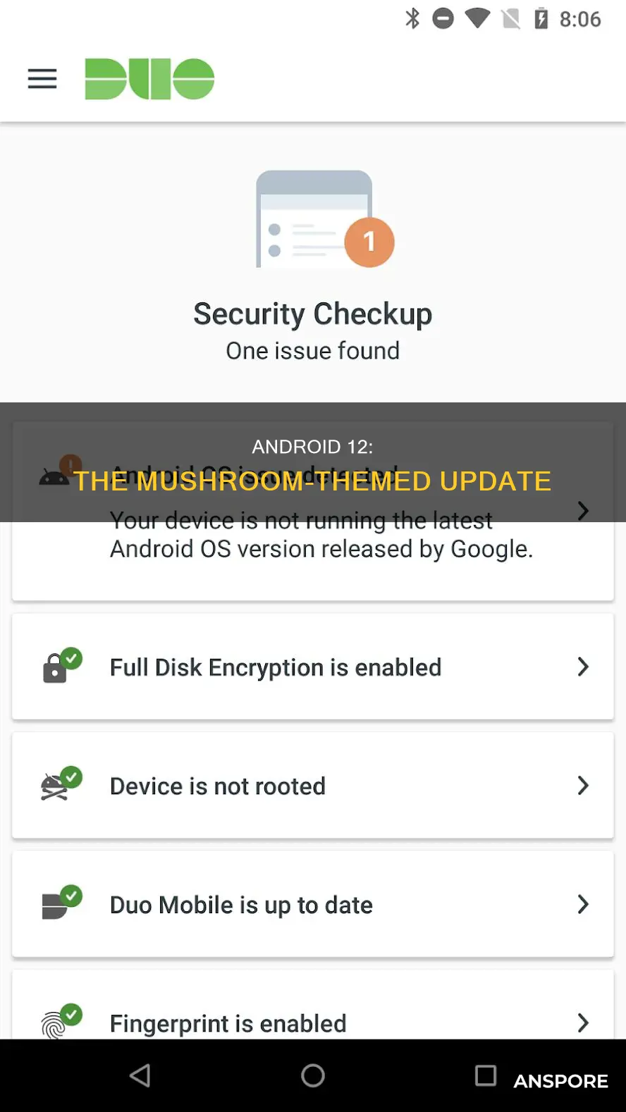 what android version is mushroom