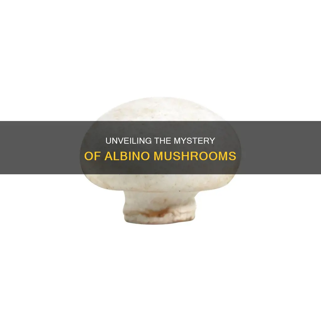 what are albino mushrooms