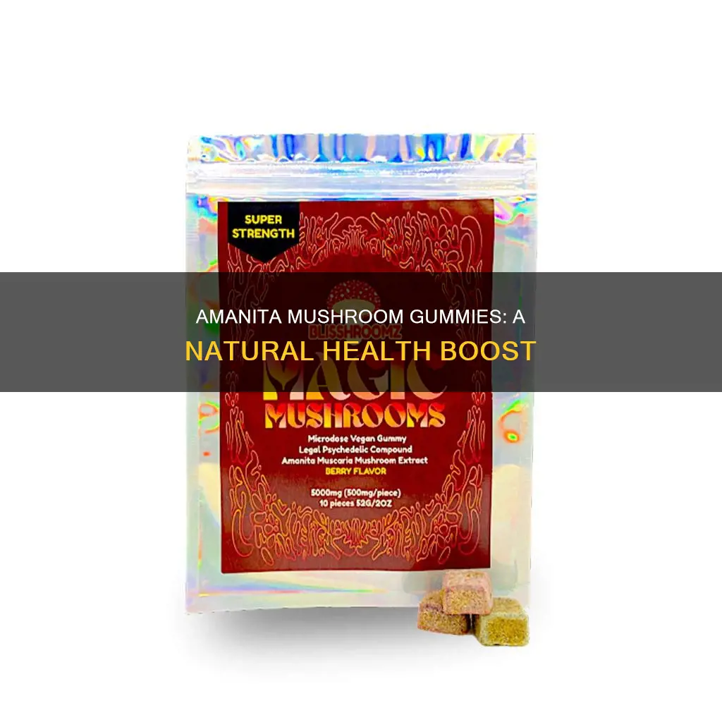 what are amanita mushroom gummies