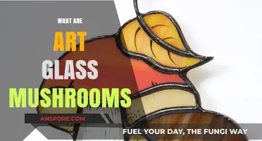 Art Glass Mushrooms: Nature's Beauty in Glass
