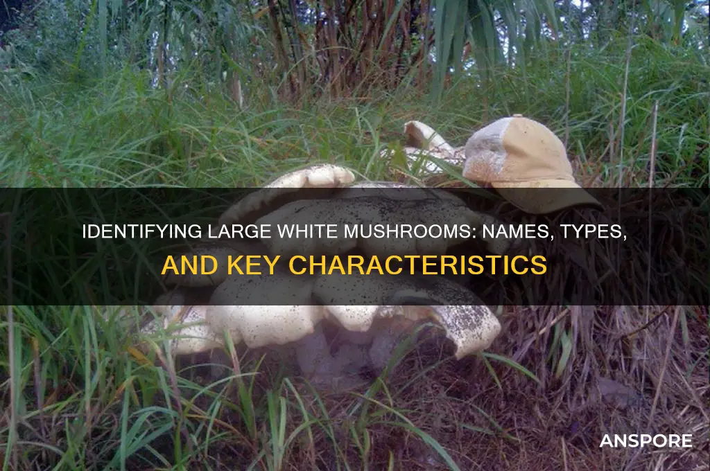 what are big white mushrooms called