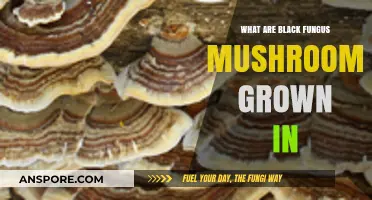 Unveiling the Unique Growing Conditions of Black Fungus Mushrooms