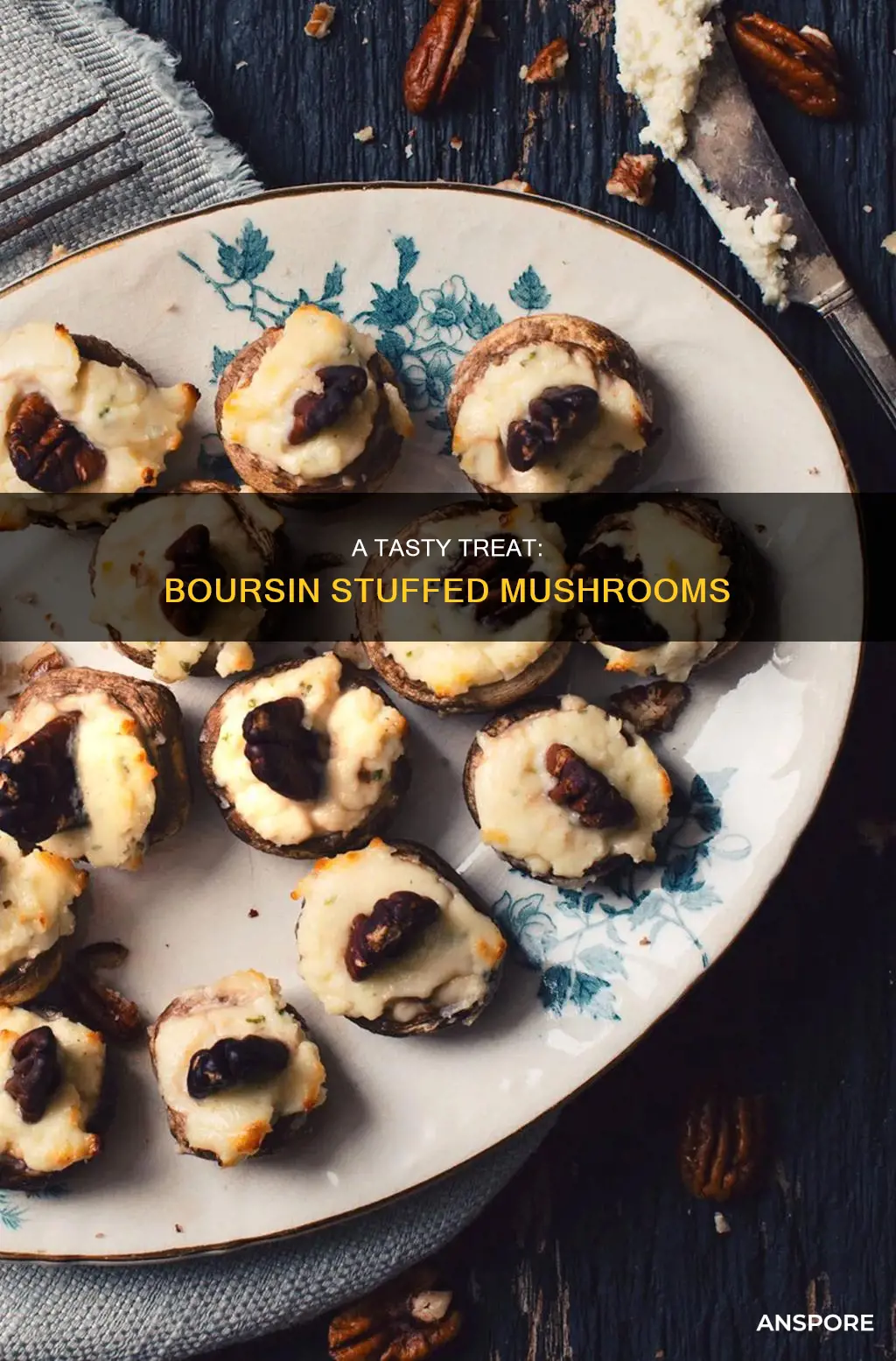 what are boursin stuffed mushrooms