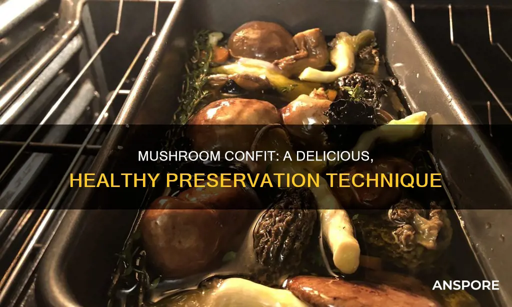 what are confit mushrooms