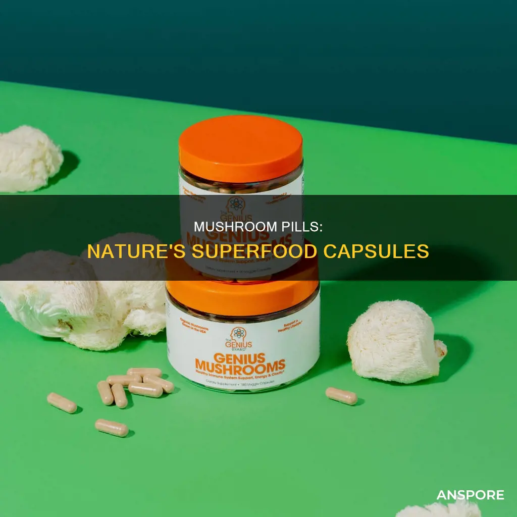 what are mushroom pills