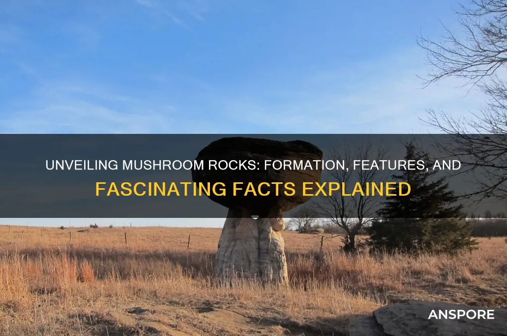what are mushroom rocks how are they formed