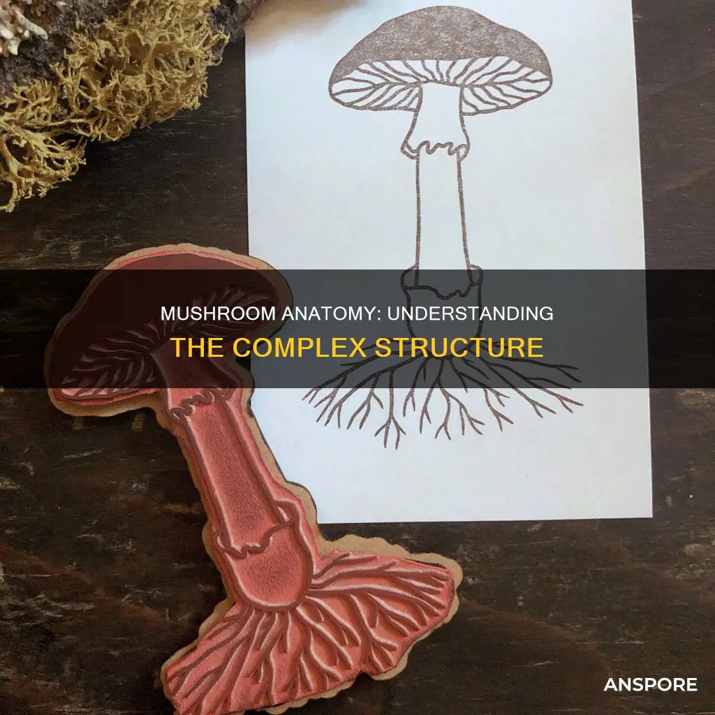 what are parts of mushrooms