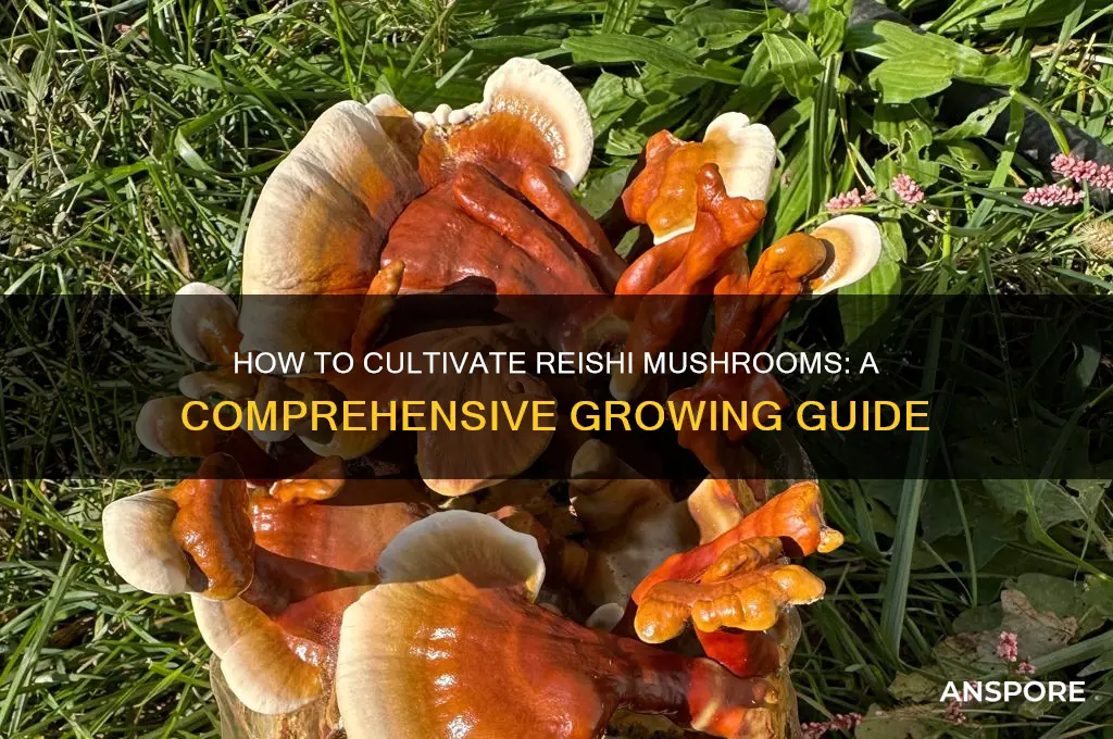 what are reishi mushrooms grow