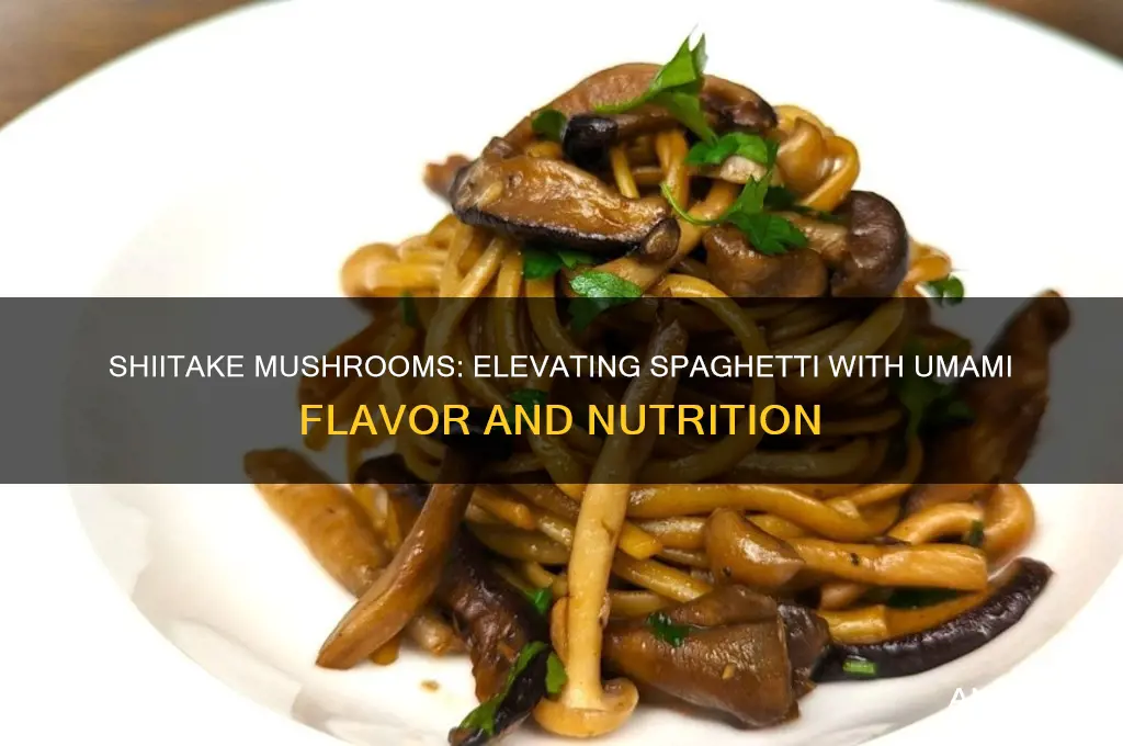 what are shiitake mushrooms good spaghettir