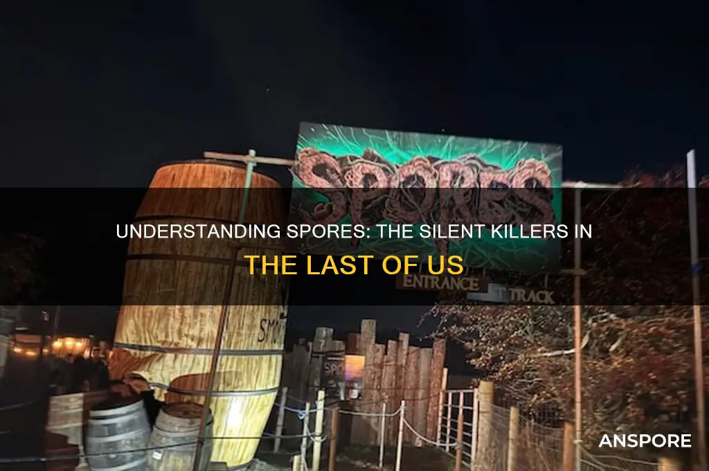 what are spores in the last of us