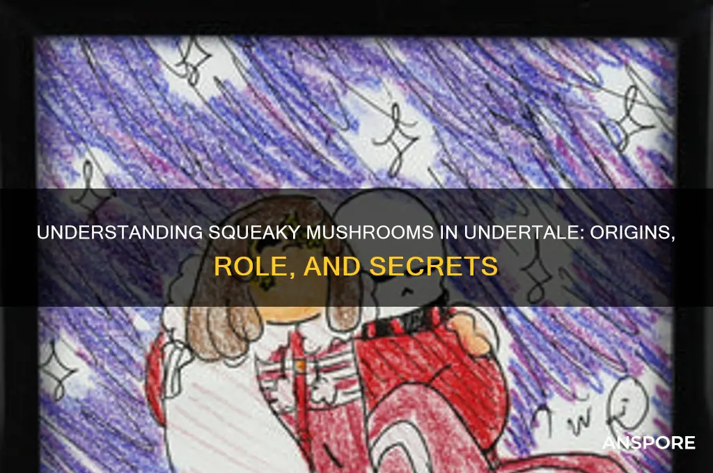 what are squeaky mushrooms in undertale
