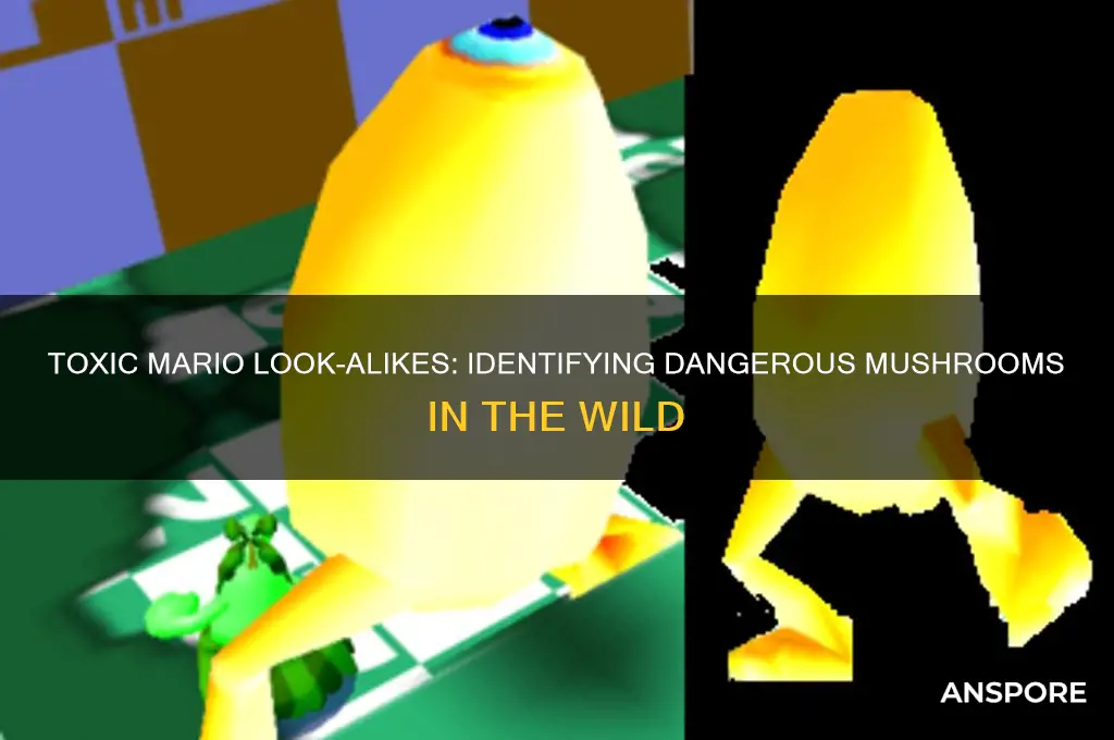 what are the bad mushrooms called mario