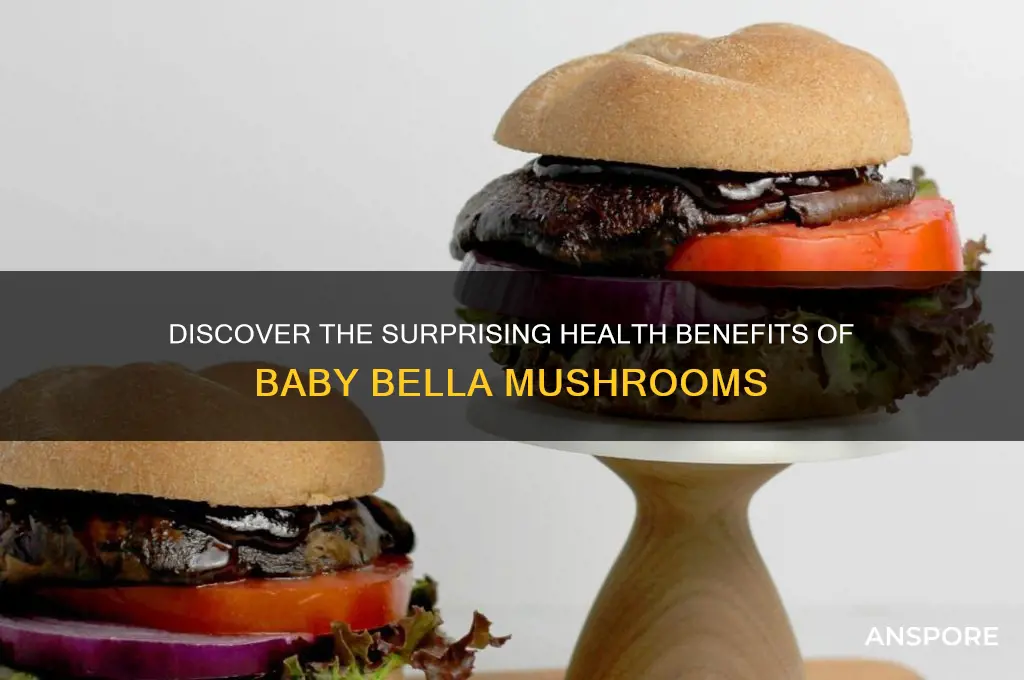 what are the benefits of baby bella mushrooms
