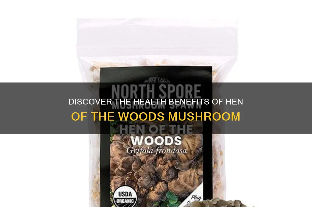 what are the benefits of hen of the woods mushroom