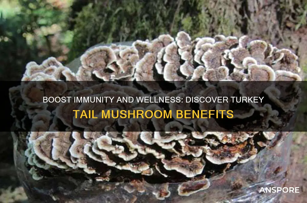 what are the benefits of taking turkey tail mushrooms
