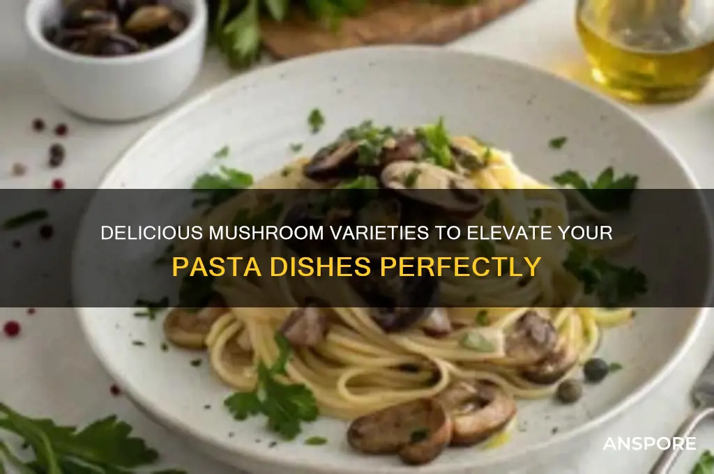 what are the best mushrooms for pasta