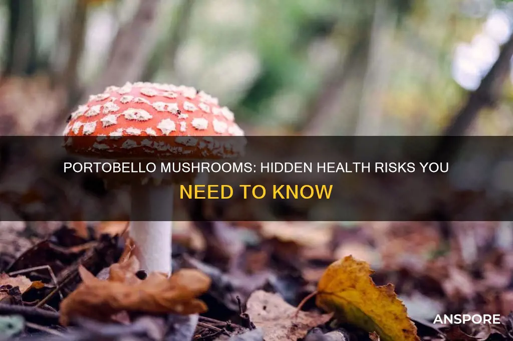 what are the dangers of eating portobello mushrooms