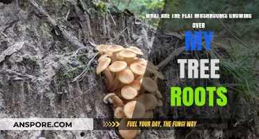 Identifying Flat Mushrooms Growing on Tree Roots: Causes and Solutions