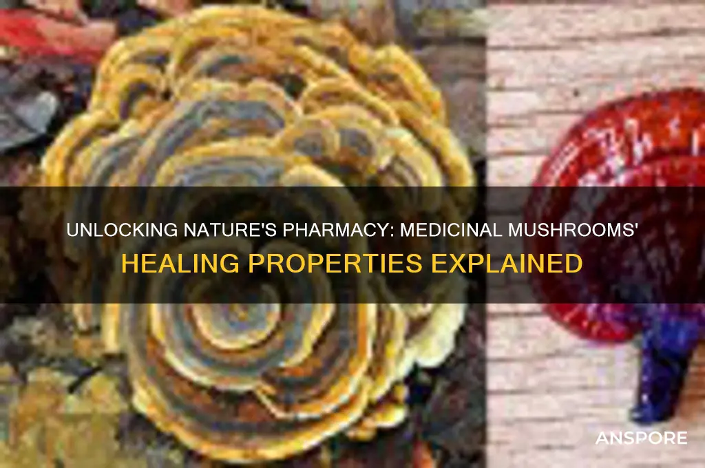 what are the healing properties of medicinal mushrooms