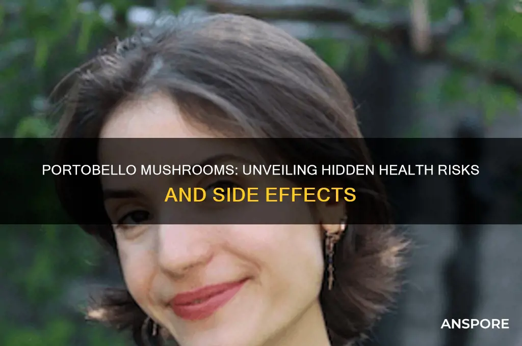 what are the negative benefits of portobello mushroom