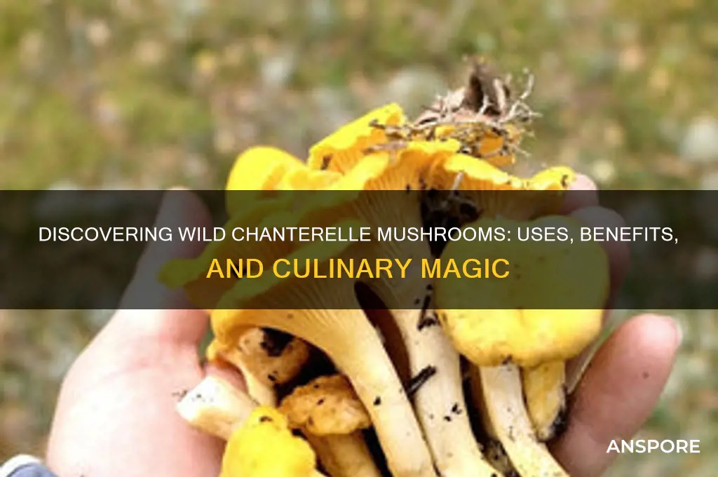 what are wild chanterelle mushrooms for